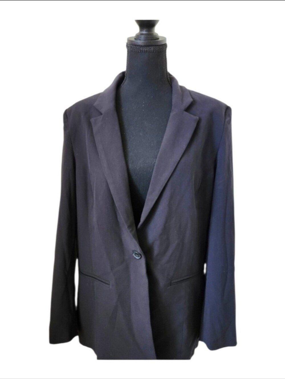 Chadwicks Women's Dark Black Professional Blazer Jacket 12